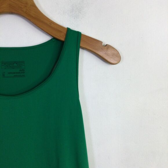 Patagonia Womens Capilene Baselayer Tank Top Scoop-Neck Sleeveless Green Size M - Picture 4 of 11